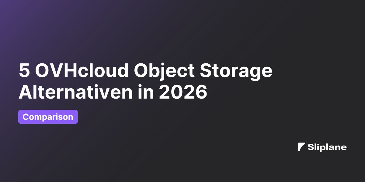 5 OVHcloud Object Storage Alternativen in 2026